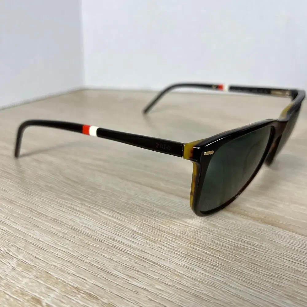 Ralph Lauren Polo 4064 5035/71 Sunglasses Square Brown 54-18-140 Italy
